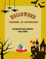 Vista previa - Elementos para la creación de materiales - Actividades de Halloween para Niños - Portada
