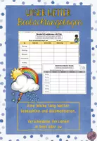 Vorschau - Arbeitsblätter - Unser Wetter: Beobachtungsbogen für eine Woche - Deckblatt
