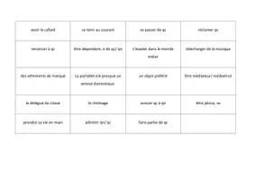 Vorschau - Spiele - A plus 4 Unité 1 Wortschatz - Seite 1