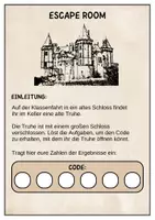 Vorschau - Arbeitsblätter - Escape Room: Mathe Klasse 2 - Seite 1