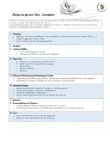 Vorschau - Merkblätter - Gedichtanalyse - Schreibplan und Formulierungshilfen - Seite 1