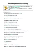 Vorschau - Arbeitsblätter - Ähnlich klingende Wörter (fiel/viel, seid/seit, war/wahr) - Arbeitsblatt - Seite 3