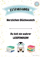 Vorschau - Bildkarten - Lesepass & Leseurkunden für die PINGUINKLASSE - Seite 3