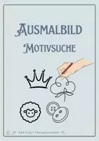 Vorschau - Arbeitsblätter - Ausmalbild Motivsuche, finde die passenden Symbole - Deckblatt