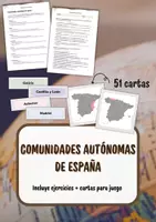 Vorschau - Stundenentwürfe - Geografie Spaniens: Autonome Gemeinschaften - Deckblatt