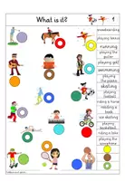 Vorschau - Spiele - Übungskarten und interaktive Übungen zum Thema "hobbies and sports" (gerund/ ing-Form) - Seite 1