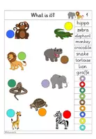Vorschau - Spiele - Übungskarten und interaktive Übungen zum Thema "Wild animals" - Seite 1