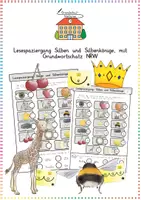Vorschau - Unterrichtsreihen - Grundwortschatz NRW / Rechtschreibung: Sparpaket (Deutsch) - Kl. 1/2 - Seite 1