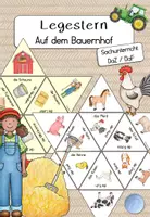 Vorschau - Spiele - Legestern - Auf dem Bauernhof (DaZ/DaF) - Deckblatt