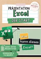 Vorschau - Präsentationen/Tafelbilder - Einführung Excel: Präsentation - Deckblatt