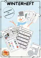 Vorschau - Arbeitsblätter - Winterheft - Aktivitäten für zwischendurch - Deckblatt