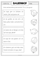 Vorschau - Arbeitsblätter - BAUERNHOF Leserätsel - Seite 3