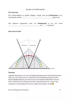 Vorschau - Arbeitsblätter - Übungen zum Reflexionsgesetz - Übungsstunde - Deckblatt