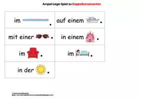 Vorschau - Spiele - Ampel-Lege-Spiele zur Rechtschreibübung - Seite 2