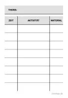 Vorschau - Lehrpläne/Lehrermaterial - Ablaufplan für Unterrichtsstunden (Vorlage zum Ausfüllen) - Seite 2
