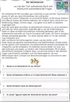 Vorschau - Arbeitsblätter - Unser Wetter: Arbeitsblatt Informationstext Wetterbericht + Fragen zum Text - Seite 3