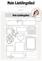 Vorschau - Arbeitsblätter - Musik: Mein Lieblingslied (Kl.2-4) - Deckblatt