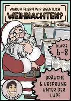 Vorschau - Arbeitsblätter - Warum feiern wir Weihnachten? Klasse 6,7,8 - Deckblatt