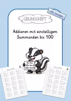 Vorschau - Arbeitsblätter - XL Materialpaket - Addieren und Subtrahieren bis 100 - Seite 1