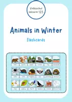Vorschau - Präsentationen/Tafelbilder - Animals in winter - Flashcards - Deckblatt