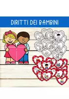 anteprima - Materiale di supporto/inclusione - I DIRITTI DEI BAMBINI (In occasione del 20 novembre ) - Pagina di copertina