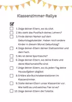 Vorschau - Anderer Materialtyp - Klassenzimmer-Rallye zum Kennenlernen mit den Eltern - Seite 2