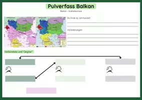 Vorschau - Stundenentwürfe - Pulverfass Balkan - Seite 1