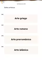 Vista previa - Juegos / Gamificación - Estilos artísticos para docentes (Historia del arte) - página 2