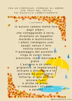 anteprima - Esercizi - Un testo autunnale da correggere… in coppia! - Pagina di copertina