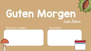 Vorschau - Präsentationen/Tafelbilder - Digitales Tafelbild - Begrüßungsbild (Herbst/Halloween) - Seite 3
