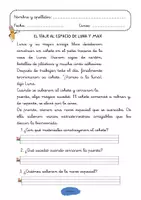 Vista previa - Hojas de trabajo - COMPRENSIÓN LECTORA 2º Educación Primaria - página 3