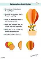 Vorschau - Mal- und Bastelvorlagen - Adventsgeschichte: Felia Funkelhuf Bastelvorlage - Seite 1