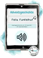 Vorschau - Mal- und Bastelvorlagen - Adventspaket: Felia Funkelhuf - Seite 2