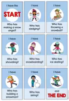 Vorschau - Spiele - Winter activities & Winter sports I have ... who has ... - Englisch - Seite 2