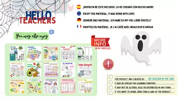 Vista previa - Juegos / Gamificación - Halloween questions primary - Portada