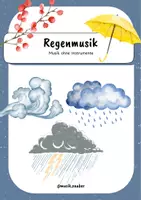 Vorschau - Präsentationen/Tafelbilder - Regenmusik - Klangteppich (Tafelmaterial) - Deckblatt