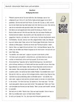 Vorschau - Arbeitsblätter - Analyse Kurzgeschichte - Das Brot - Seite 3