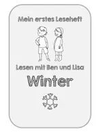 Vorschau - Arbeitsblätter - Lesebildgeschichten: Winter. Erstlesetexte - Seite 3