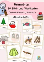 Vorschau - Unterrichtsreihen - Großes Materialpaket Deutsch Anfangsunterricht: Anlaute, Silben, Buchstaben, Laute, Leseteppich - Seite 1