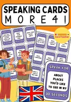 Vorschau - Spiele - Speaking Cards für den Englischunterricht passend zu den MORE Schulbüchern (Klasse 5,6,7,8) - Seite 1