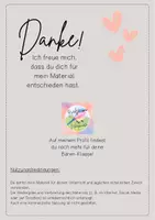Vorschau - Bildkarten - Klassendienste für deine Bären-Klasse - Seite 1