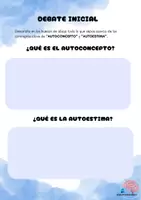 Vista previa - Hojas de trabajo - Cuadernillo de autonocomiento y autoestima Neuropsicorecursos - página 1