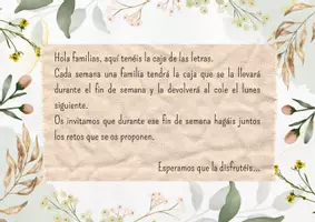 Vista previa - Refuerzo / NEE / Materiales de apoyo - Caja viajera de las letras - E.Infantil - página 2