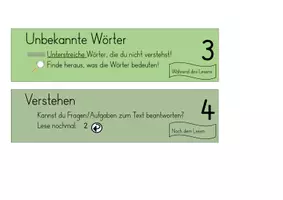 Vorschau - Bildkarten - Lestrategiefächer für die Lesestrategien - Seite 2