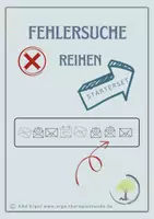 Vorschau - Arbeitsblätter - Fehlersuche Reihen Starterset, welche Symbol passt nicht in die Reihe? - Deckblatt