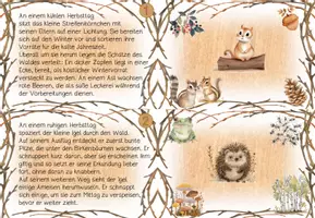 Vorschau - Spiele - Lese-Merk-Kartei "Im Wald", Leseverständnis, Lesen und Merken für Klasse 2+3 - Seite 2