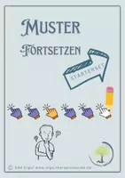 Vorschau - Arbeitsblätter - Farbmuster fortsetzen; Starterset - Deckblatt