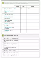 Vorschau - Arbeitsblätter - WAS / WERE - Worksheet Package (Simple Past of "to be") - Seite 2
