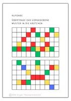 Vorschau - Arbeitsblätter - Musterkästchen nachmalen Starterset - Seite 2
