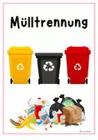 Vorschau - Arbeitsblätter - Mülltrennung - Sachunterricht 🚮 - Seite 1